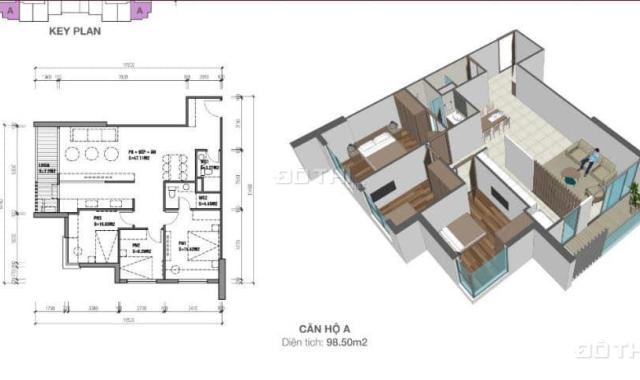 Bán căn hộ chung cư Eco Dreem 300 Nguyễn Xiển, Lô góc – Mới đẹp – 3 ngủ - Full tiện ích, 97m2 – 4.5