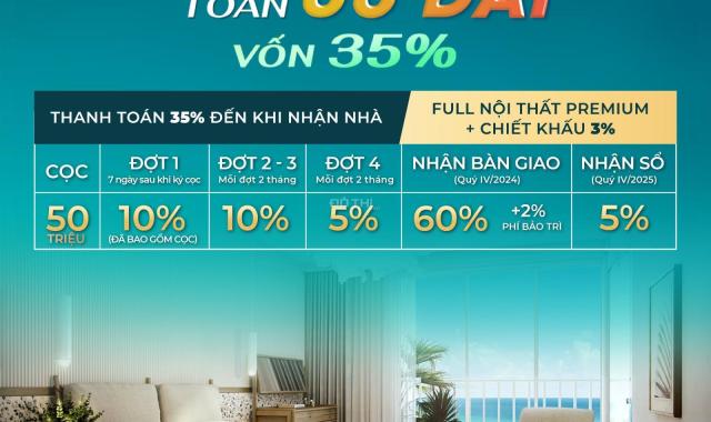 Hot! Chỉ TT 35% dừng lại sở hữu lâu dài căn hộ Vung Tau Centre Point, full nội thất - LH: 0983076ại