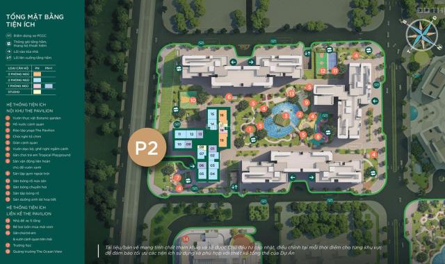 CẬP NHẬT QUỸ CĂN PAVILION - VINHOMES OCEAN PARK 1 GIÁ TỐT T3/2024