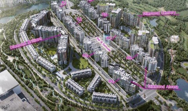 Chỉ 7.2Tỷ (Full 102% bán bằng giá gốc CĐT)-View hồ sinh thái,3PN Diamond Alnata Plus,vị trí cực đẹp