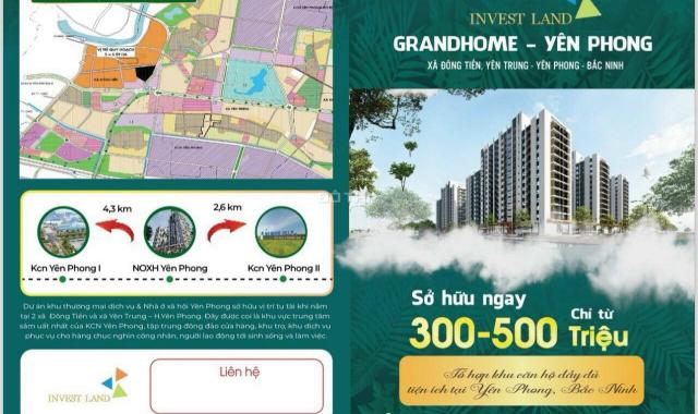 Bán căn hộ chung cư tại Đường 295, Yên Phong, Bắc Ninh diện tích 30m2 giá 350 Triệu