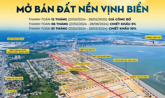 Đất Nền Vịnh An Hoà Núi Thành Quảng Nam