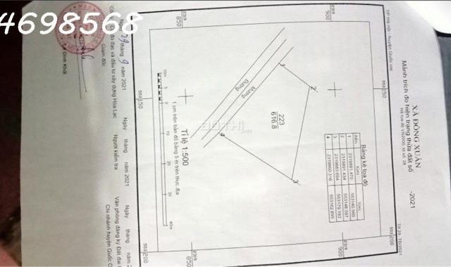 Chính chủ cần bán 1.925m2 đất Xã Đông Xuân, Quốc Oai, giá đầu tư sinh lời cực lớn