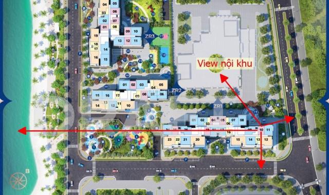 Chỉ 470 triệu cho căn 1PN, 51m2, lô gia đôi, Zurich 1 - Vinhomes Ocean Park, nộp tiền 2 tháng/ lần