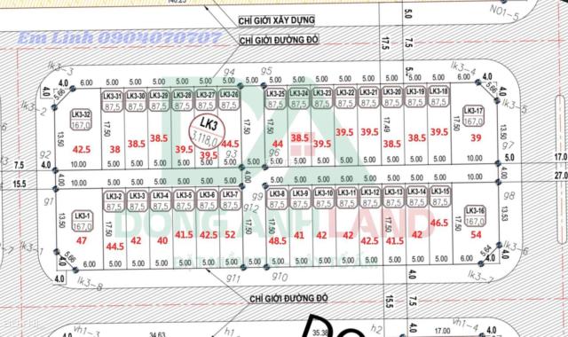 Bán 87.5m2 đất đấu giá xã Thuỵ Lâm huyện Đông Anh mới nhất năm 2024.