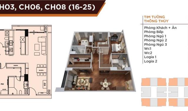 6.6 tỷ Căn góc vip 3PN( 120m2) view s.Hồng, gần c.Chương Dương, full NT liền tường