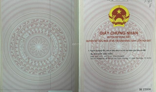 Bán Đất - phường 14, GV, 99,8m giá 8 tỷ - có thương lượng