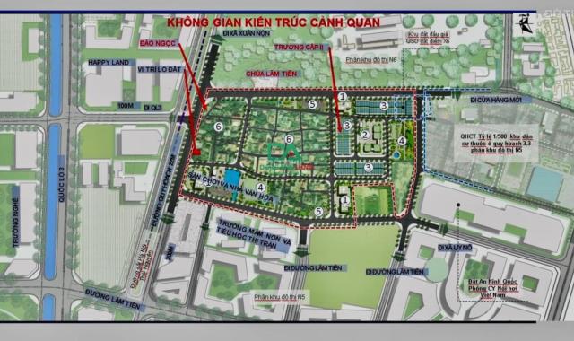 Bán 86.4m2 đất trục chính Lâm Tiên Đông Anh - Mặt đường kinh doanh.