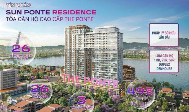 Chỉ 1.8 tỷ sở hữu căn hộ cao cấp Sun Ponte - view trực tiếp sông Hàn của tập đoàn Sun Group