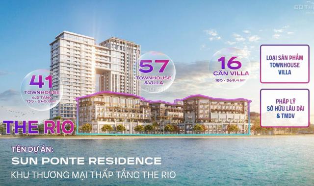 Sun Group mở bán nhà phố cầu Rồng Đà Nẵng trực diện sông Hàn xây dựng 6,5 tầng, ưu đãi 14%, lâu dài