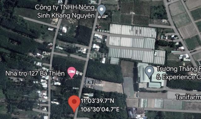 Bán lô đất Mặt tiền đường Bà Thiên rộng, dt 1167m, có 100m thổ cư, xã Nhuận Đức, Củ Chi.