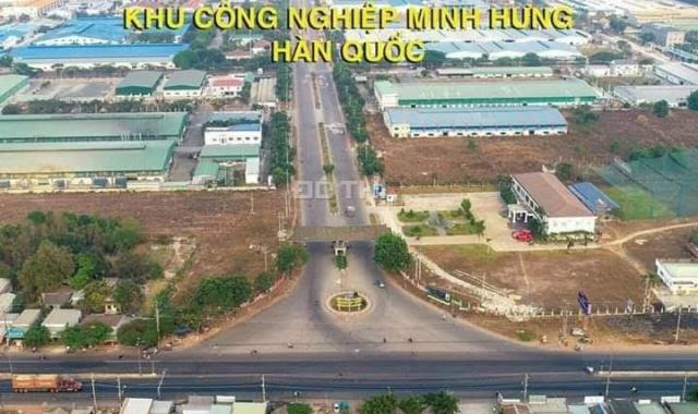 Đất thổ cư đường nhựa lộ giới 32 mét gần khu công nghiệp Minh Hưng Hàn Quốc