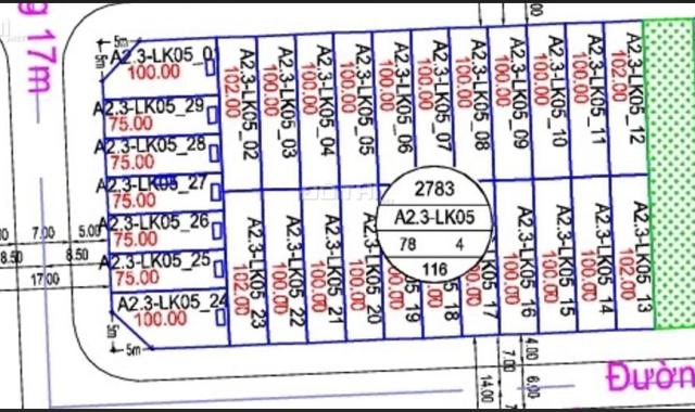 Chính chủ cần bán A2.3 KĐT Thanh Hà