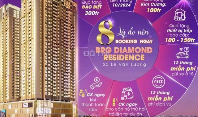 Bán suất ngoại giao giá tốt BRG 25 lê văn lương, chung cư The Diamond Residence - 25 Lê Văn Lương