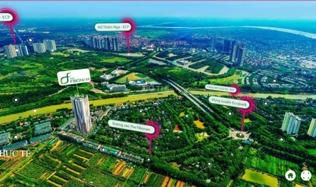Vốn 1.150 tỷ sở hữu căn góc 3PN đẹp nhất Fibonan- Ecopark, htls 0% 2 năm, quà 45tr+ 2 năm dv