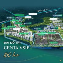 Chỉ với 3,3 tỷ sở hữu ngay Biệt thự Song Lập 180m2 tại Dự án Centa Riverside