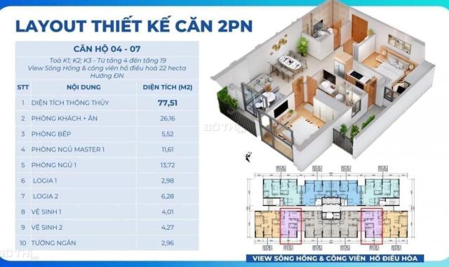 CĐT mở bán quỹ căn hộ chung cư cao cấp tại KHAI SƠN city