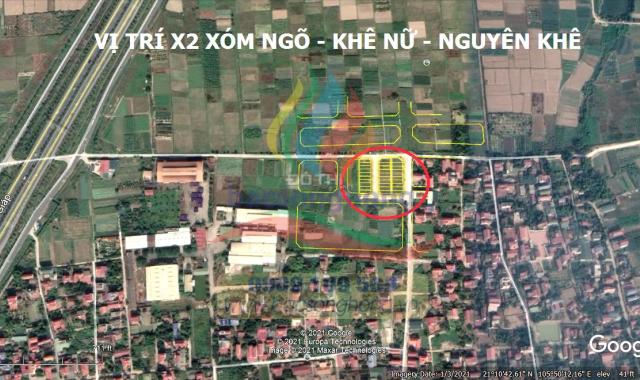 ✅ Bán đất đấu giá X2 Xóm Ngõ Khê Nữ Nguyên Khê Đông Anh