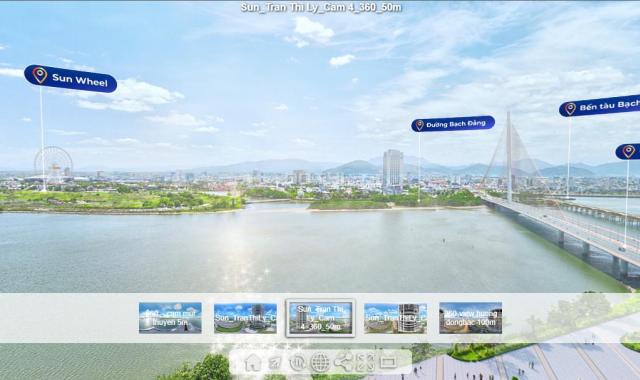 Hàng hiếm căn hộ 1BR+1 Panoma 2 trực diện sông Hàn giá rẻ hơn giỏ hàng CĐT 400 triệu sở hữu lâu dài