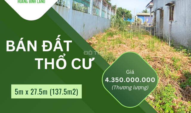 🏡 BÁN ĐẤT THỔ CƯ MẶT TIỀN TRẦN THỊ NON TẠI XÃ HƯNG LONG, BÌNH CHÁNH 