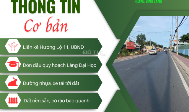 🏡 BÁN ĐẤT THỔ CƯ MẶT TIỀN TRẦN THỊ NON TẠI XÃ HƯNG LONG, BÌNH CHÁNH 