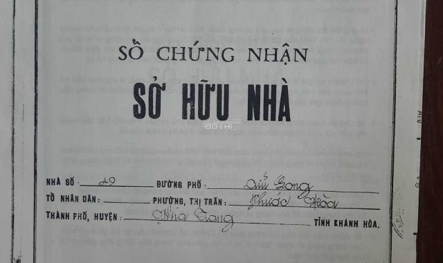 Nhà mặt tiền rộng, đường lớn, TT. TP Nha Trang