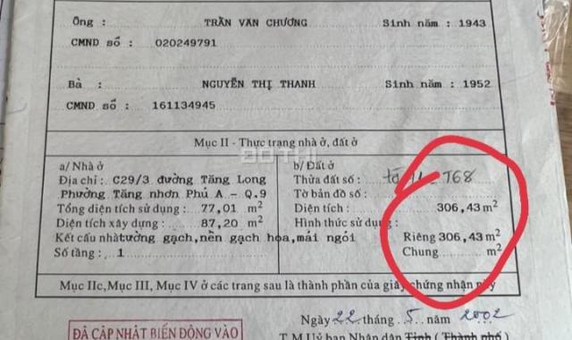 Chính chủ cần bán nhà mặt tiền ngang 7,5m,đường Lê Văn Việt,Quận 9, vị trí đắc địa, thiện chí bán