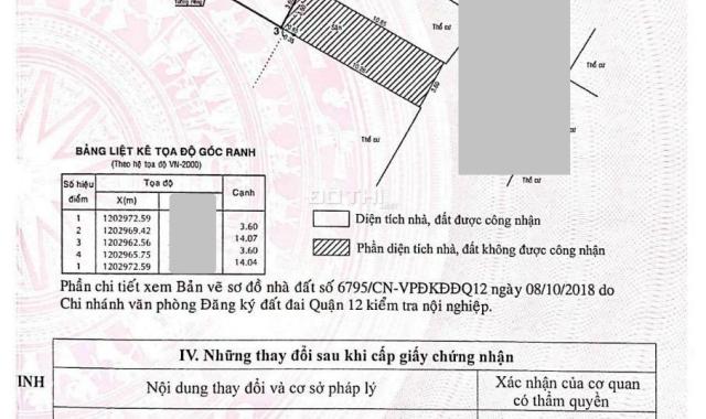 (DT00001/CS..317)-Bán nhà mặt phố tại Đường Hiệp Thành 44, Phường Hiệp Thành, Quận 12, Hồ Chí Minh