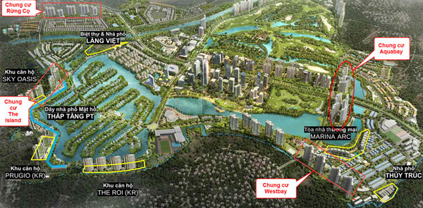 Chỉ 1.750 sở hữu căn hộ 2 ngủ , 50m2 sử dụng - Chung cư Westbay Ecopark , gần Hồ Thiên Nga
