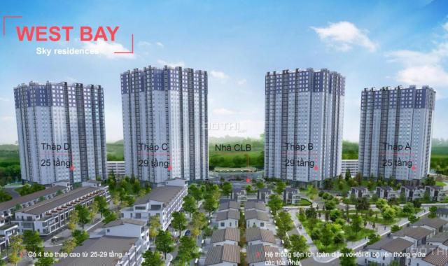 Chỉ 2.150 sở hữu căn hộ 2 ngủ, 65m2 sử dụng , đủ nội thất , chung cư Westbay Ecopark