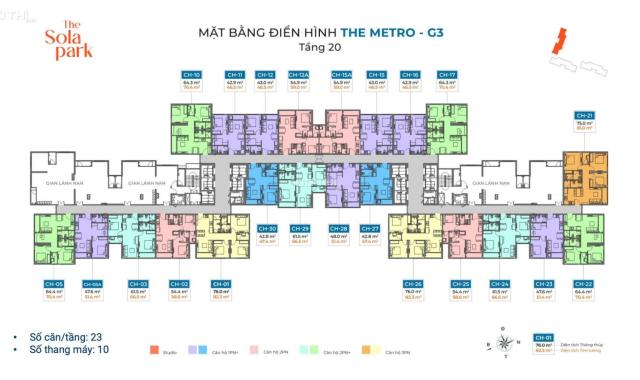 Bán căn hộ chung cư 2PN2WC tại Dự án Vinhomes Smart City