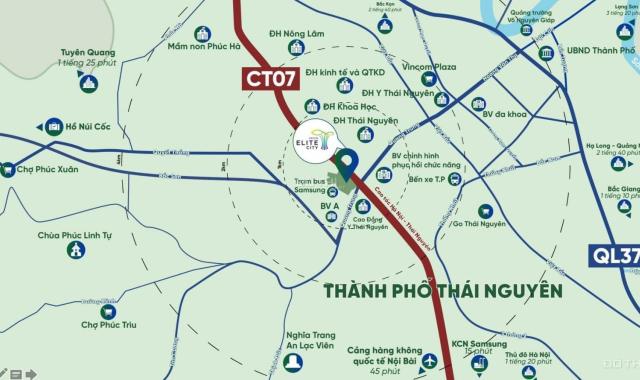 Bán căn hộ chung cư tại Đường Quang Trung, Phường Thịnh Đán, Thái Nguyên, Thái Nguyên diện tích 72m