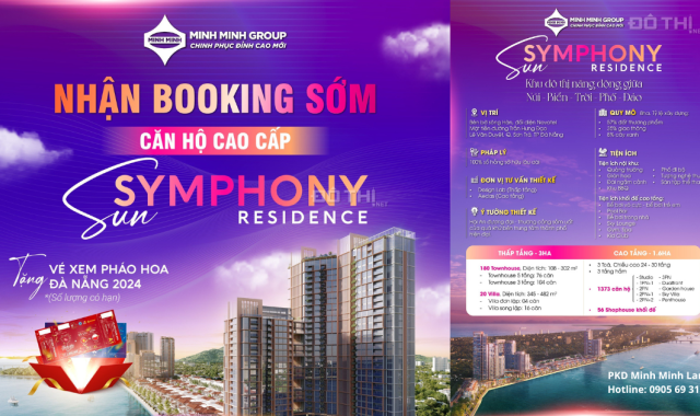 Booking giữ chỗ ưu tiên Sun Symphony Residense Đà Nẵng