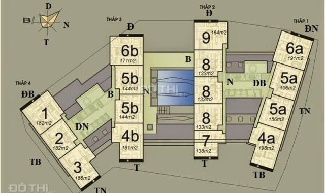Chủ nhà gửi bán căn chung cư 4ngủ, 3VS - tòa Dolphin Plaza, 186m2 thông thủy. LH: 0818 340 242