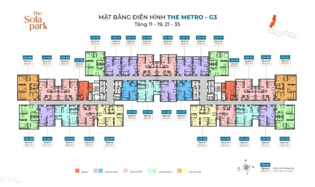 Chính Thức Nhận Booking tòa G2 Dự Án Sola Park với chiết khấu lên đến 5 %