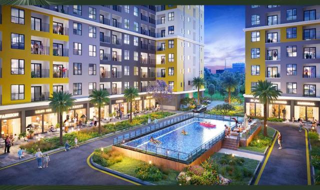 Bán căn hộ Bcons City, DT: 52m2 - 64m2 giá chỉ 1,9 tỷ/căn, cam kết thuê lại 336tr/2 năm