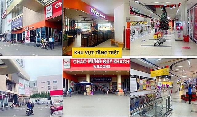 Cho thuê kiot tại TTTM Oriental Plaza