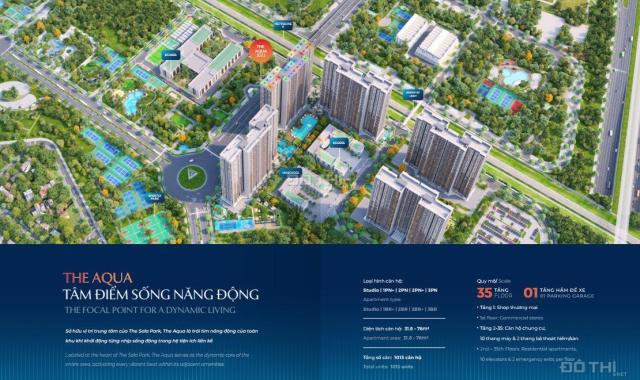 QUỸ CĂN HỘ 2PN - 3PN HOT NHẤT TẠI SMART CITY toà G2 the Sola Park