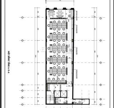 Cho thuê sàn tầng 5 phố Đặng Tiến Đông, Đống Đa, Hà Nội, DTSD 215m2, thông sàn, giá 40 triệu/tháng