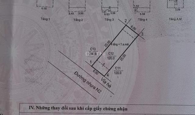 BÁN NHÀ 4 TẦNG KHU LIỀN KỀ BIG C,CỘT 5. DT:120M2,MT:6M QUAY BIỂN !!!