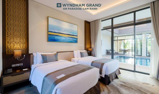 Bán biệt thự Wynhdam Grand KN Paradise Cam Ranh 2 lầu, 3 phòng ngủ, nội thất cao cấp, giá 22ty966