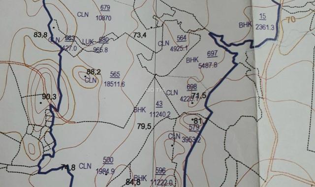 Bán đất tại Đường Quốc lộ 1A, Xã Xuân Hòa, Xuân Lộc, Đồng Nai diện tích 80400m2 giá 11.7 Tỷ