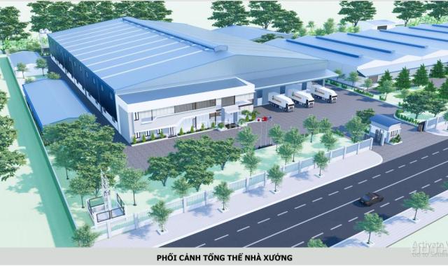 Cho thuê nhà xưởng diện tích 5.400 m2 huyện Tân Phước Tiền Giang.