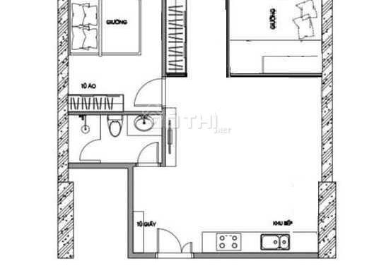 Bán căn hộ 60m2 chính chủ Tháp Thiên Niên Kỷ - Trung tâm Hà Đông