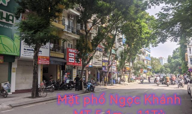 Bán nhà mặt phố Ngọc Khánh, Kinh doanh sầm uất, Quá Hiếm, MT 5.1m/ Giá 11 tỷ