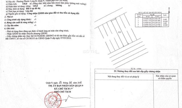 Chính chủ gữi bán lô đất nhà phố - KDC Kiến Á - PLB - TP Thủ Đức - Lô 2 mặt tiền trước - sau