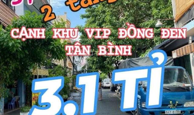 Bán Nhà Khu Đồng Đen, Quận Tân Bình, dtsd 3,5x8,2m, Xây 2 Tầng, Giá chỉ nhỉnh 3,1 tỷ