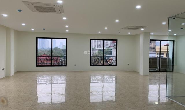 Cho thuê sàn văn phòng Tố Hữu, dt 120 m2/tầng, mặt tiền 12m, sàn thông