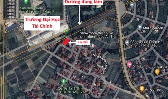 Bán đất sau đại học tài chính, Trung hậu đông, mê linh, hà nội