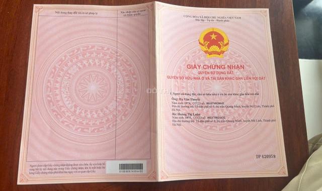 Bán đất tổ9 ấp tre,TT Quang Minh mê Linh